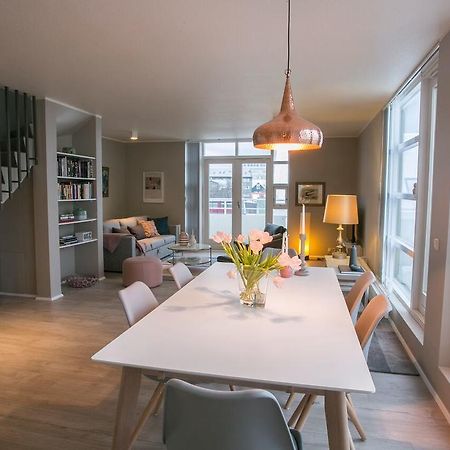 Апартаменты Penthouse Downtown With Free Parking Рейкьявик Экстерьер фото